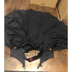 EUC Vintage Spider Witch Cape Hat Wrist Bundle Set Halloween Costume Accessories